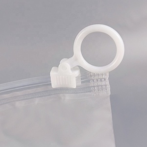 Cerniera con abbigliamento smerigliato borse impermeabili in plastica a chiusura lampo T-Shirt nera riutilizzabile imballaggio gioielli borsa con chiusura a Zip con stampa personalizzata - Product Image 3