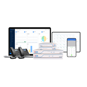 Zycoo-nuevo dispositivo VoIP PBX con 100 extensiones y Puerto 2FXO, CooVox-T100 - Product Image 4