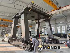Длинные опоры экскаватора MONDE, 16 - 40 тонн, расширенный гусеничный путь для загрузки экскаватора и выгрузки материалов на поезд - Product Image 5
