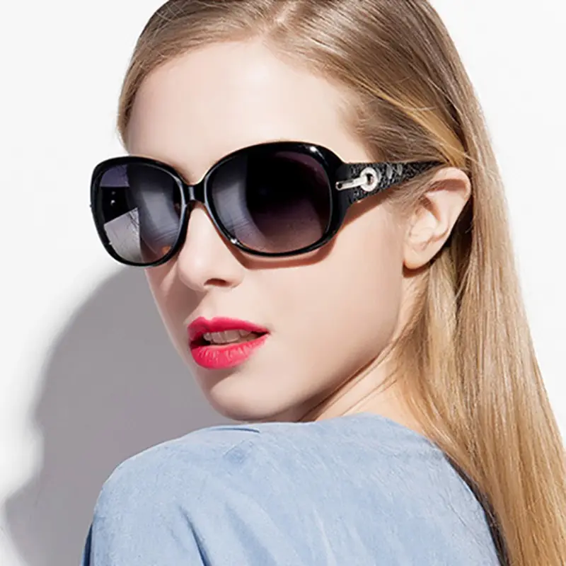 2024 occhiali da sole polarizzati da donna Designer di lusso Vintage eleganti occhiali da sole classici oversize da sole da uomo retrò alla moda tonalità Chic