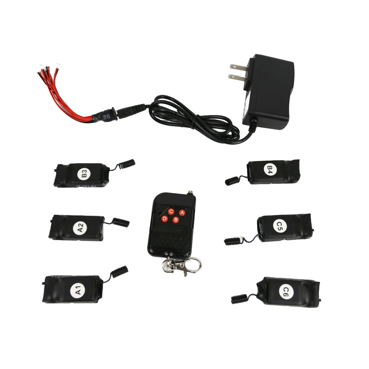 6 cues+1 remote control