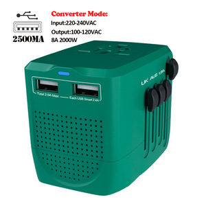 <strong>EU</strong> Standard <strong>Multi</strong>-Use <strong>Adapter</strong> Socket 100W <strong>Output</strong> Power Type-C Port Wireless Step-Down Charging <strong>Adapter</strong> for Thailand &amp; USA Travel - Product Image 5