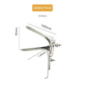 304 thép không gỉ tái sử dụng soi cổ tử cung khám phụ khoa Bộ phụ khoa dụng cụ phẫu thuật mỏ vịt âm đạo - Product Image 5