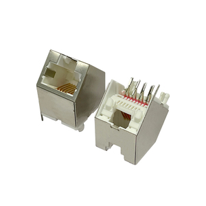 45 derece 8P8C ağ üst giriş RJ45 jack dişi konnektör rj45 modüler jack pcb jack konektörü ethernet rj45 konektörü - Product Image 3