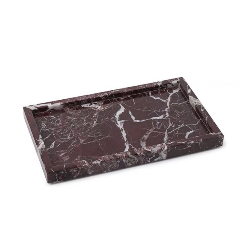Bandeja morada de 25x15x2 cm