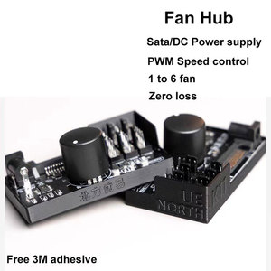 Angitu High Power Hub Sata Power <strong>Controller</strong> NAS Server Fan Speed Control PWM Speed Regulation <strong>Computer</strong> Fan Speed <strong>Controller</strong> - Product Image 2