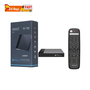 Sıcak satmak hollanda almanya fransa en iyi Stalker TV kutuları XTV Duo çift Wifi 4K Ultra <span class=keywords><strong>HD</strong></span> Meelo Amlogic S905W2 2GB Android TV kutusu