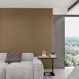 Akustische Halbe Wandplattenpaneele Holzverkleidung Holz-Akustikpaneele Holz-Wandverkleidung mit aus Holzverkleidung Fur - Product Image 6