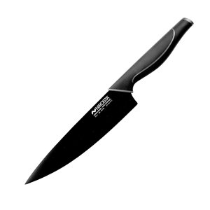 High Quality 3cr13 Metal Chef Knife with 17 cm Razor Sharp Blade for <strong>Meat</strong> and Slicing Industrial Design Style Wave Line - Product Image 1