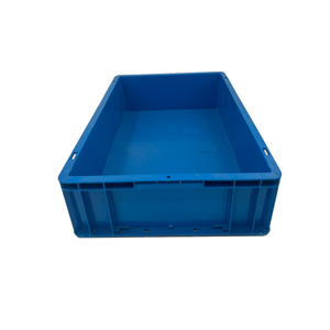 Caja sólida europea industrial europea, bolsa de plástico PP reciclable encajable para almacenamiento y uso logístico, contenedor de rotación apilable - Product Image 3