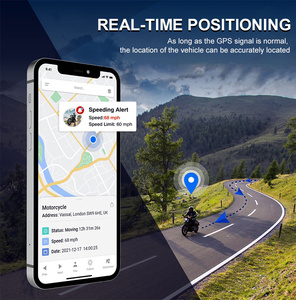 Seguimiento en tiempo real Motocicletas Rastreador de ubicación GPS para automóvil con tarjeta SIM Comando SMS Control remoto Cortar el dispositivo GPS del motor - Product Image 5