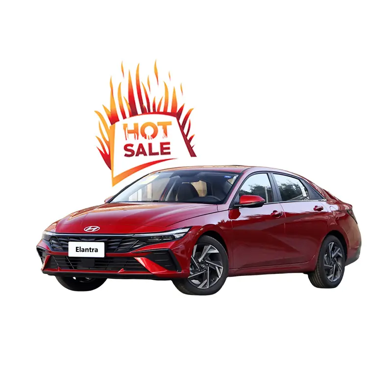 Sıcak satış ucuz araba Hyundai Elantra 1.5L 1.4T otomatik LHD oto yakıt benzin araba satılık yeni araba Hyundai Elantra