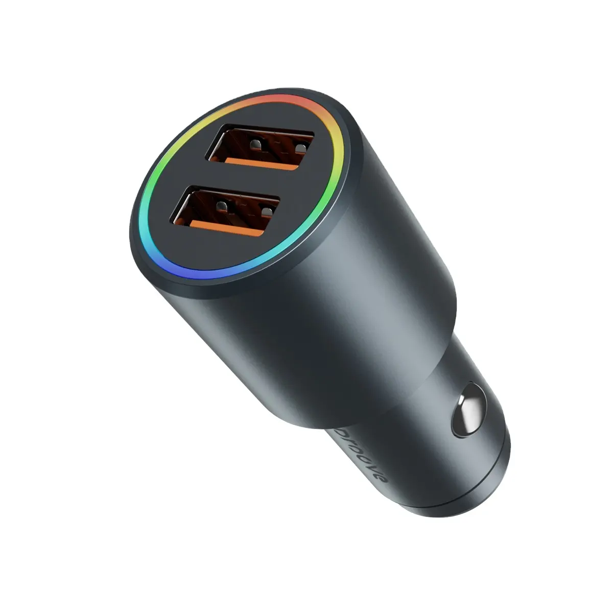 Cargador de coche Proove Double Energy 36W 2 USB QC3.0 carga rápida para teléfono móvil manos libres enchufe en encendedor de cigarrillos