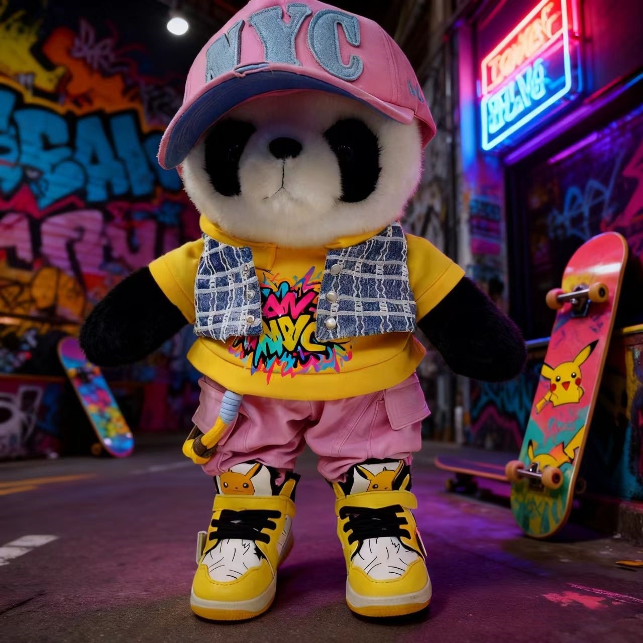Hip-hop panda