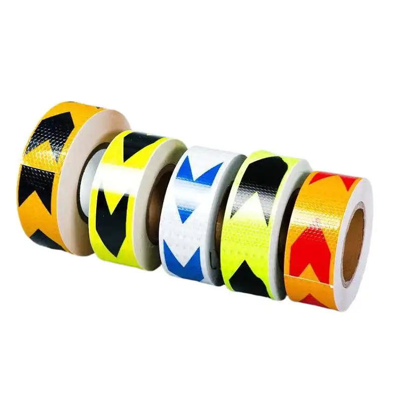 Hot Koop Hoge Reflectiviteit 3M Reflecterende Tape Sticker Outdoor Verkeersveiligheid Waarschuwing Rood Licht Truck Reflecterende Tape