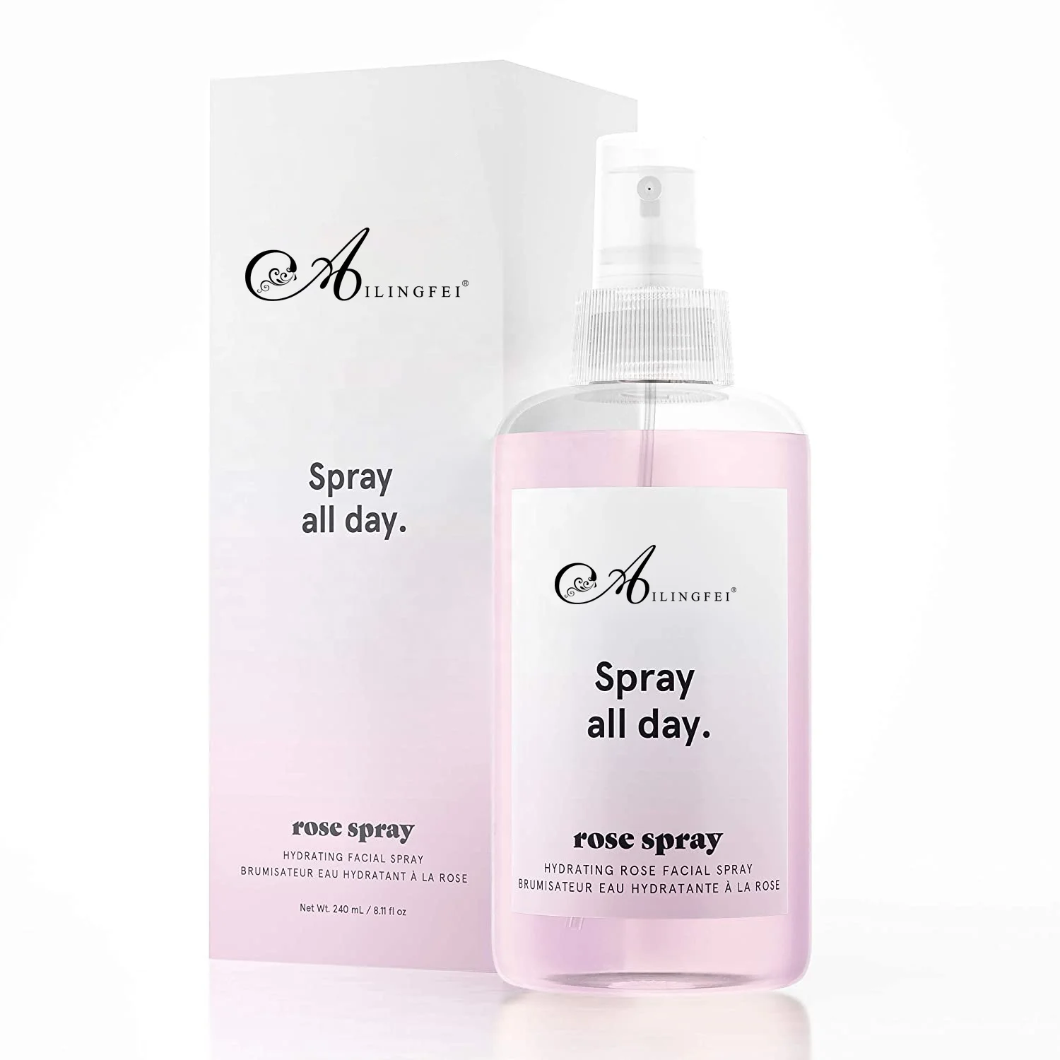 Vaporisateur d'eau de rose