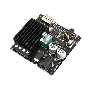 BT 5.0デジタルパワーアンプボードステレオ100W * 2サポートUディスクAUX入力DIYオーディオパワーアンプモジュール - Product Image 2