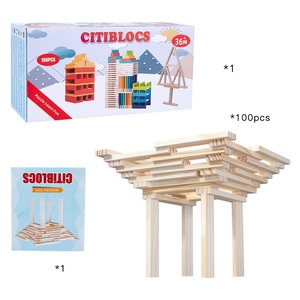 High Quality Log Color <strong>Building</strong> <strong>Block</strong> Rule <strong>Building</strong> <strong>Block</strong> Set Wooden Educational Toys - Product Image 6