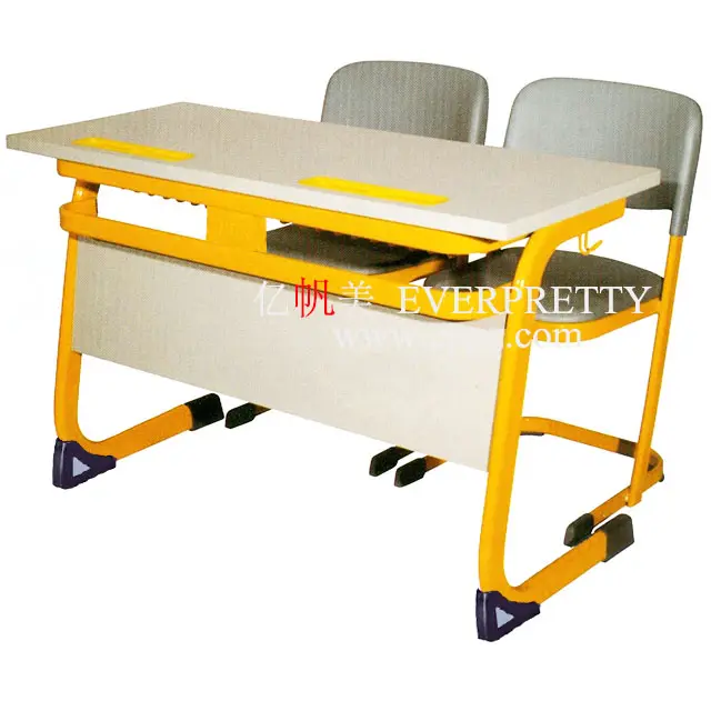 Chaise de bureau d'appoint, mobilier scolaire, chaise de bureau, en MDF, banc scolaire unique