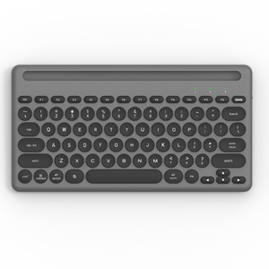 Teclado de diente azul inalámbrico recargable personalizable teclado de interruptor de tijera ultradelgado para Mac PC - Product Image 1