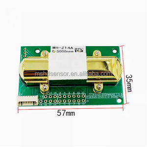 MH-Z14A <strong>CO2</strong> <strong>sensor</strong> detector NDIR infrared carbon dioxide <strong>sensor</strong> module detects <strong>co2</strong> serial port PWM <strong>analog</strong> <strong>output</strong> 0-5000ppm - Product Image 2