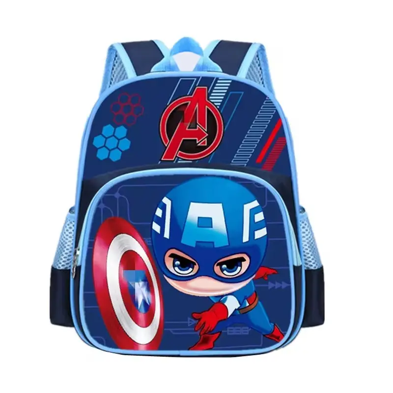 2024 nouvelle meilleure vente enfants sac d'école dessin animé enfants épaules éclaircissant mignon école sac à dos avec impression de dessin animé