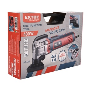 Herramienta eléctrica oscilante multifunción con cable, EXTOL 8894100 W, 400 - Product Image 5