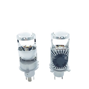 H4โปรเจคเตอร์ LED X1เลนส์ระบบไฟส่องสปอตไลท์เลเซอร์อุณหภูมิ6000K สี - Product Image 2