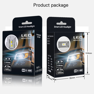 H11B H15 <strong>LED</strong> Headlight Bulb 100W Canbus 12000LM 1:1 Mini Design 12V 24V 48V Auto Bombillos <strong>Led</strong> DRL Driving Lamp With Cooling Fan - Product Image 6