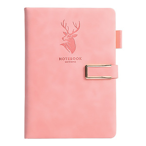 2023 Embossed Logo Office School A5 Leather HardCover <strong>Notebook</strong> <strong>With</strong> <strong>Round</strong> <strong>Corner</strong> Customizable Bulk Leather Bound Cover Custom - Product Image 6