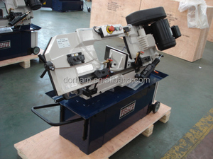 Dorham BS-912B güç değişken hız 9 "Metal yuvarlak demir bant kesici testere makinesi, güç testere makinesi kayış tahrik - Product Image 3
