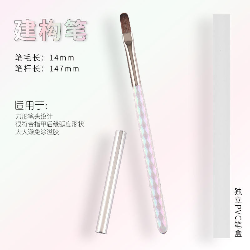 Ensemble de 10 stylos de construction carrés et ronds