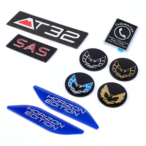 Customized Emblem Car <strong>Badge</strong> <strong>with</strong> <strong>3M</strong> Adhesive <strong>Badge</strong> Shiny Chrome 3D Embossed Auto Letterings ABS Emblems - Product Image 1
