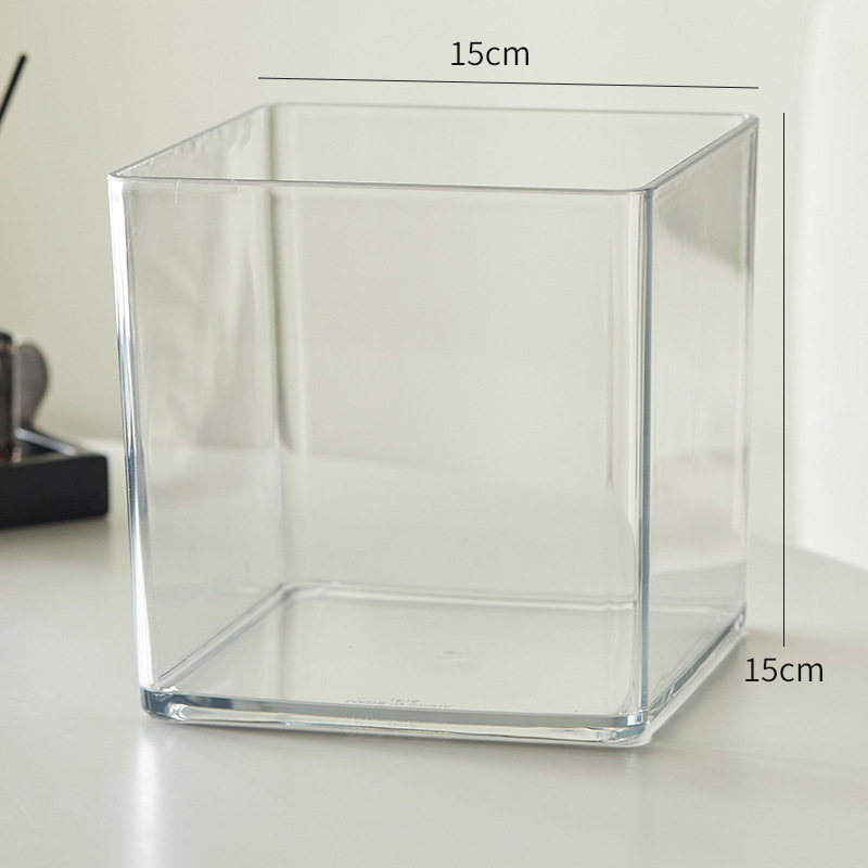 Transparent 15x15cm