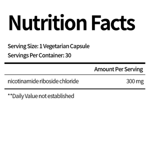 OEM NAD + дополнение для омолаживания и регенерации клеток, поддерживает клеточную энергию, мозг, мышцы | Никотинамид рибозид - Product Image 2