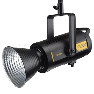 Godox FV200 1/8000S HSS ไฟ LED แฟลช200Ws หรี่แสงได้5600K CRI 96 + 2.4G Wireless 8โหมด FX รีโมทคอนโทรลสำหรับการถ่ายภาพ - Product Image 2