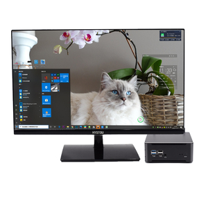 Cyber güç PC Bilgisayar 4K Mini oyun bilgisayarı çekirdek I7 8565U Intel yonga seti DDR4 RAM çift ekran ile tip C yeni abd/ab fişler - Product Image 6