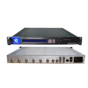 COL 5282B 8 Tuners <strong>Input</strong> <strong>Multiplexer</strong> Scrambler De-modulator Dvb Video Broadcasting Equipment - Product Image 1