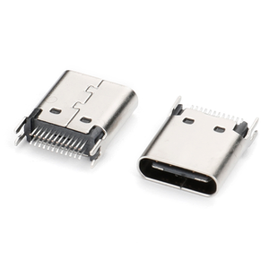 charing迷你dip usb 3.1连接器插头插座微型6 16 24针USB c连接器母c型USB连接器插座 - Product Image 1