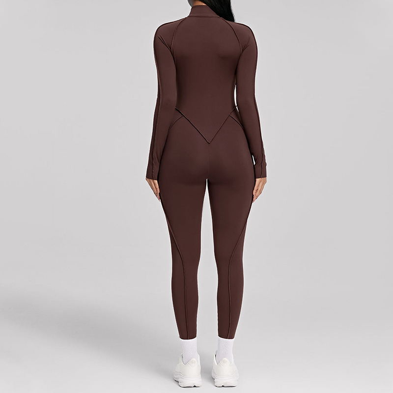 Long Sleeve Full Coverage_Dark Cocoa