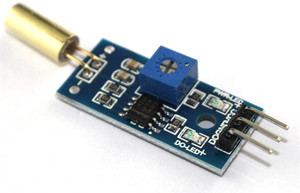 Módulo de sensor de inclinación de Electrónica inteligente, módulo de detección de inclinación de ángulo SW520D dorado con interruptor de bola antivuelco - Product Image 4