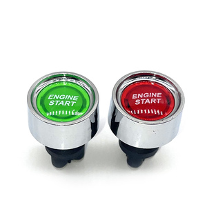 カースタートエンジンボタンレーシングスポーツスタートイグニッションスイッチ (ON)-オフモーメンタリースイッチスタート - Product Image 2