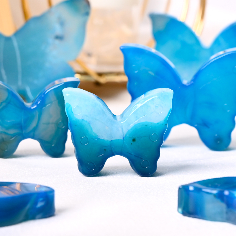 Agate bleue