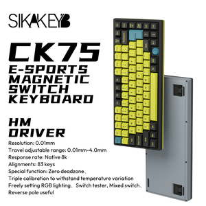 Sikakeyb Castle Ck75 PBT Keycap Desktop <strong>Computer</strong> Gaming <strong>Keyboard</strong> Hot Swap Wired Gaming <strong>Keyboard</strong> With Gateron Magnetic Switch - Product Image 5