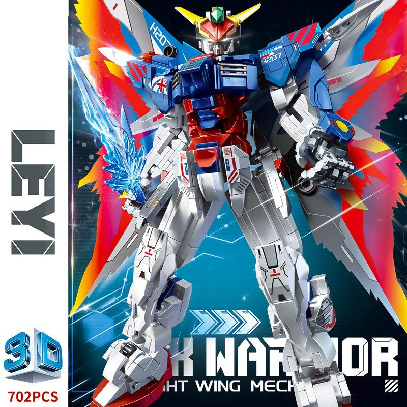 Light wing mecha-702 particles