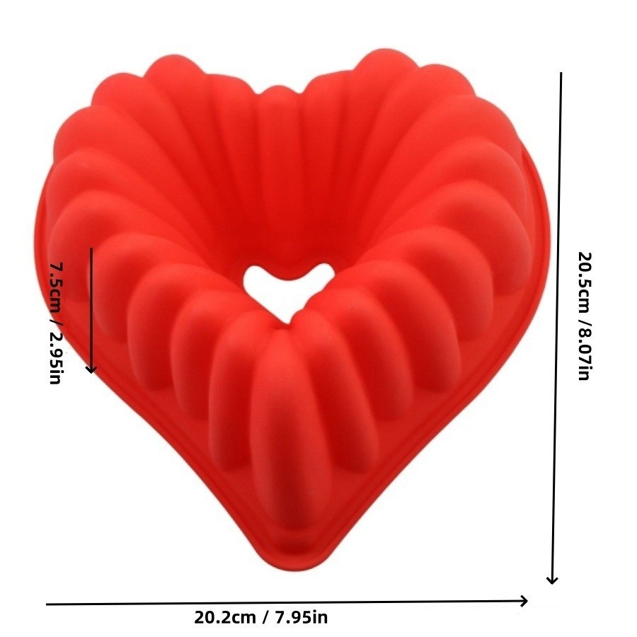 Gt0068 hollow heart cake mold