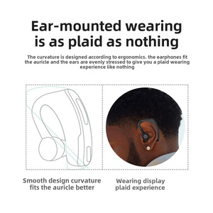 DB TrueワイヤレスステレオミニBluetoothイヤホン吊り耳タイプユニバーサル携帯用ビジネスカーキット - Product Image 6