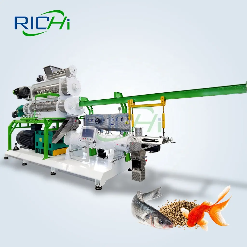 High-Capacity Factory Prices Floating Fish Feed Extruder Machine In India Nigeria Lagos USA