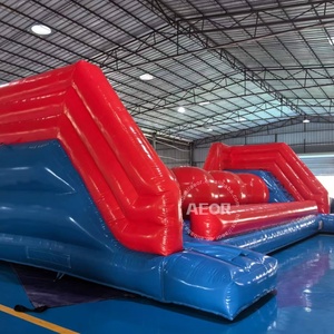 Outdoor Wipeout Inflatable Jumping Big Ball Interactive <strong>Leaps</strong> and <strong>Bounds</strong> Inflatable Obstacle Course - Product Image 2