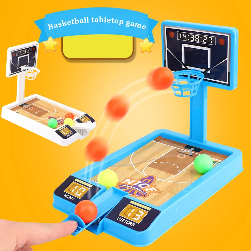 Mini machine de tir jouets jeux de basket-ball interactifs intérieurs et extérieurs pour enfants cadeaux de puzzle pratiques pour les enfants